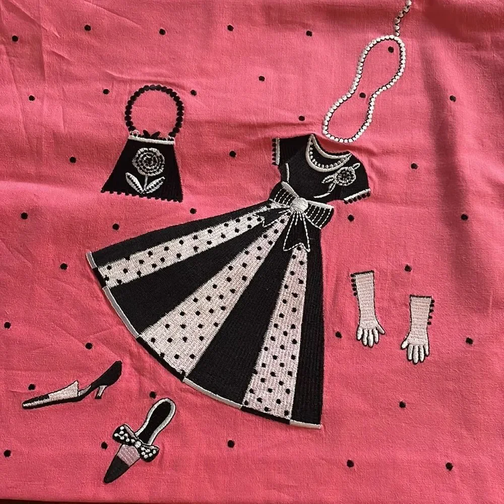 NEW. Just B Embroidered Lingerie Bag